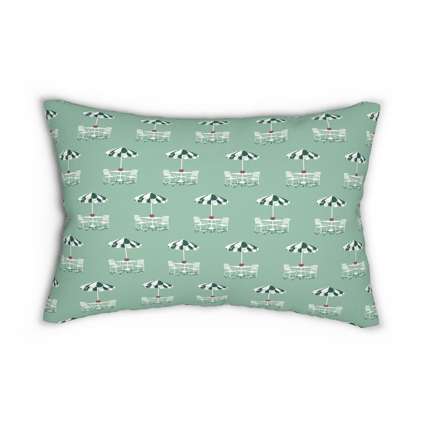 Sage Umbrellas Lumbar Pillow