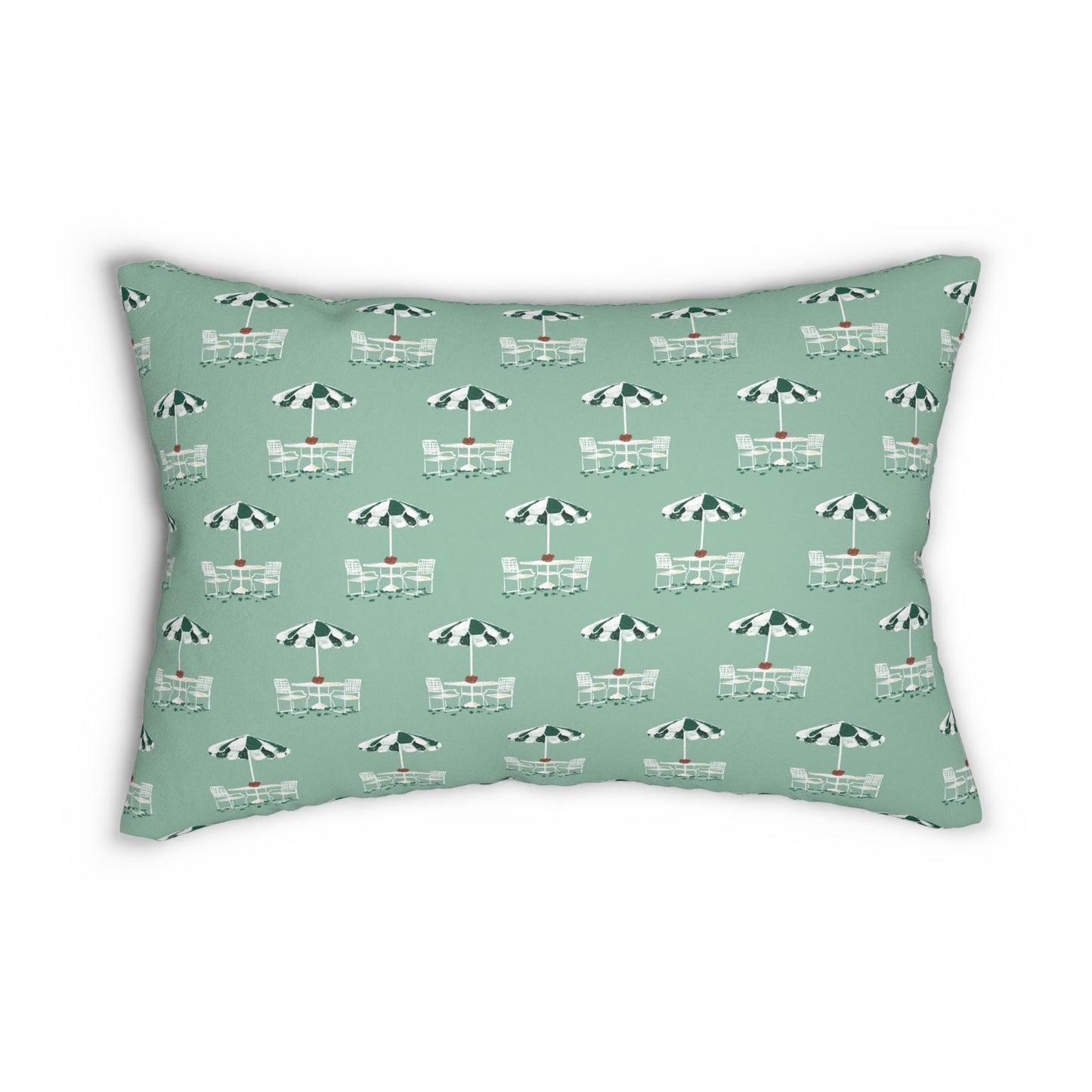 Sage Umbrellas Lumbar Pillow