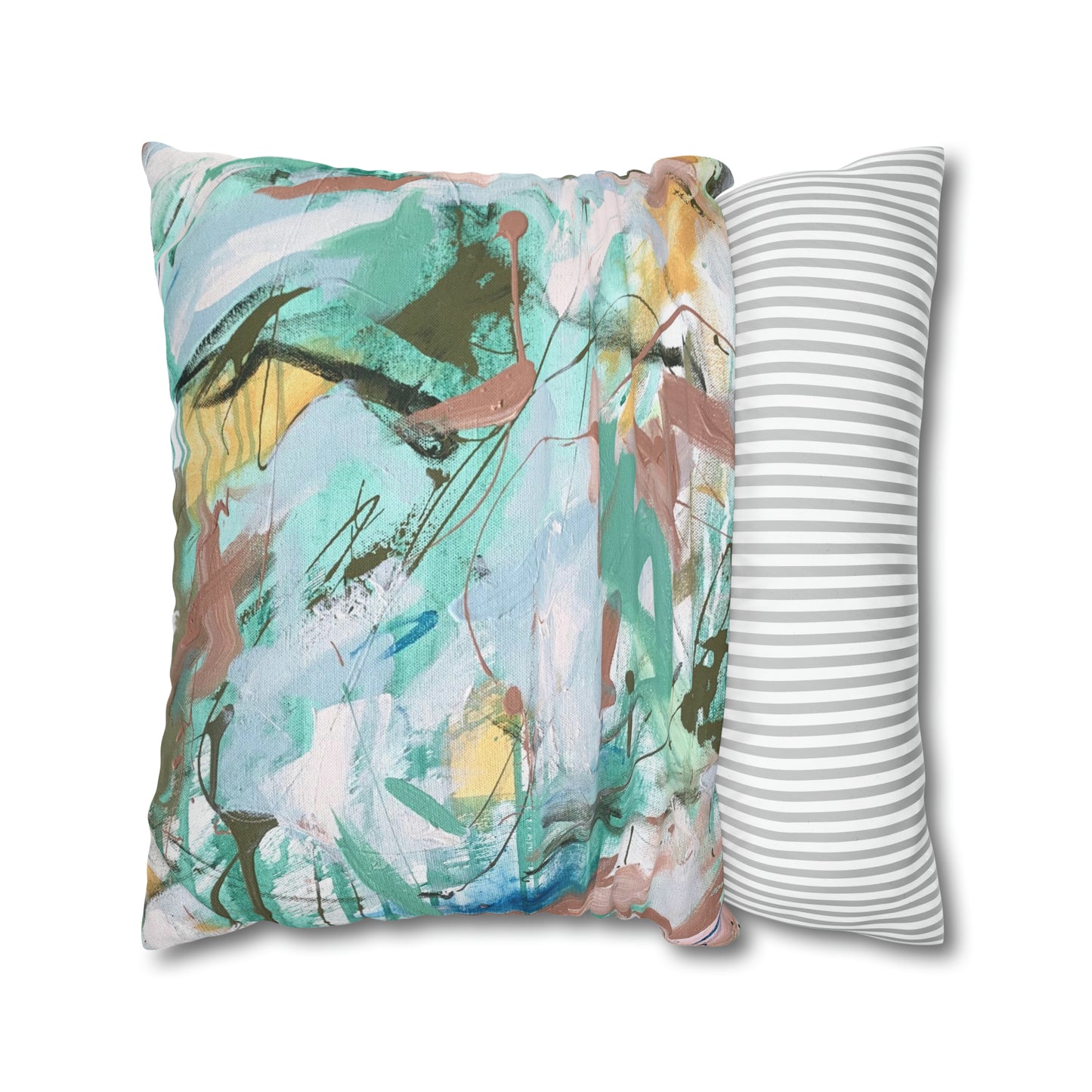 Tropical Hideaway Abstract Pillow Case Only
