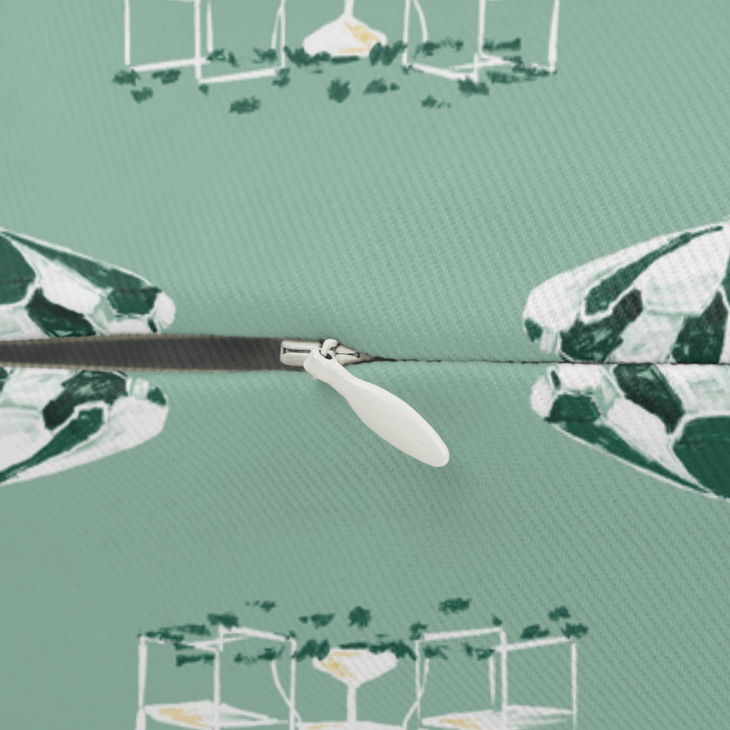 Sage Umbrellas Lumbar Pillow