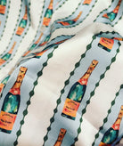 veuve clicquot champagne pajamas or cover up by Laura Duke. Bridesmaid gift