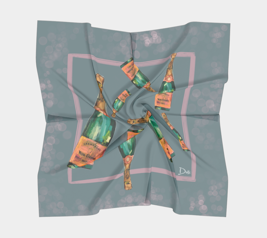 Square 'Cheers Darling' Scarf