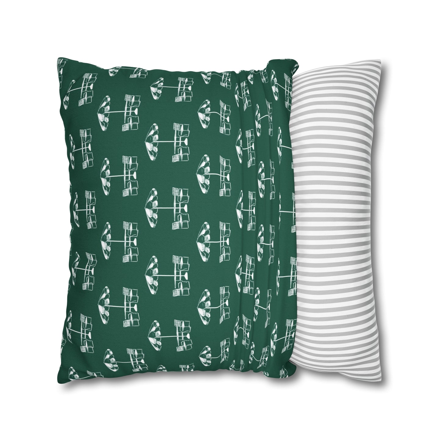 Augusta Green Umbrellas, Pillow Case Only