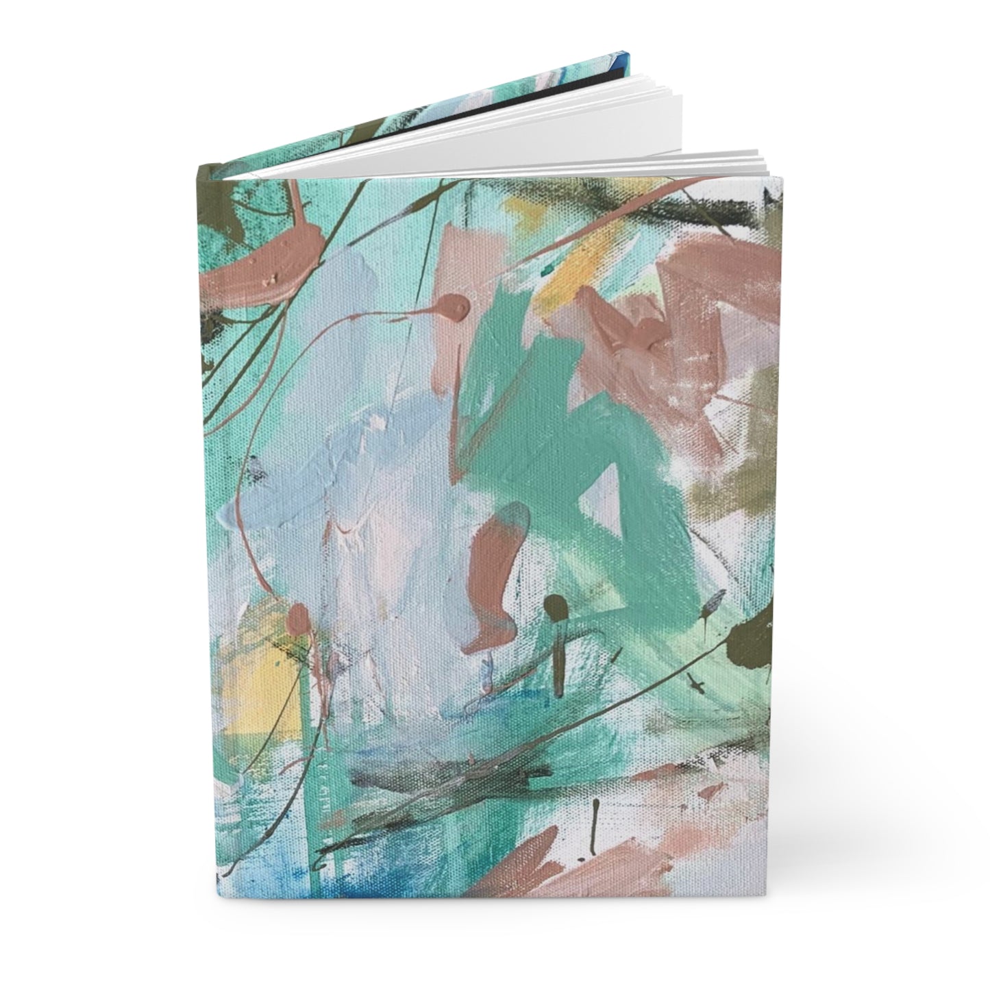 Abstract Painting Hardcover Journal