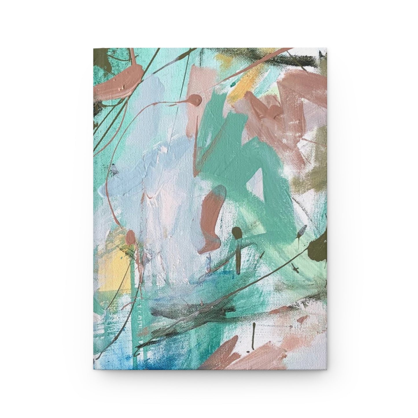 Abstract Painting Hardcover Journal