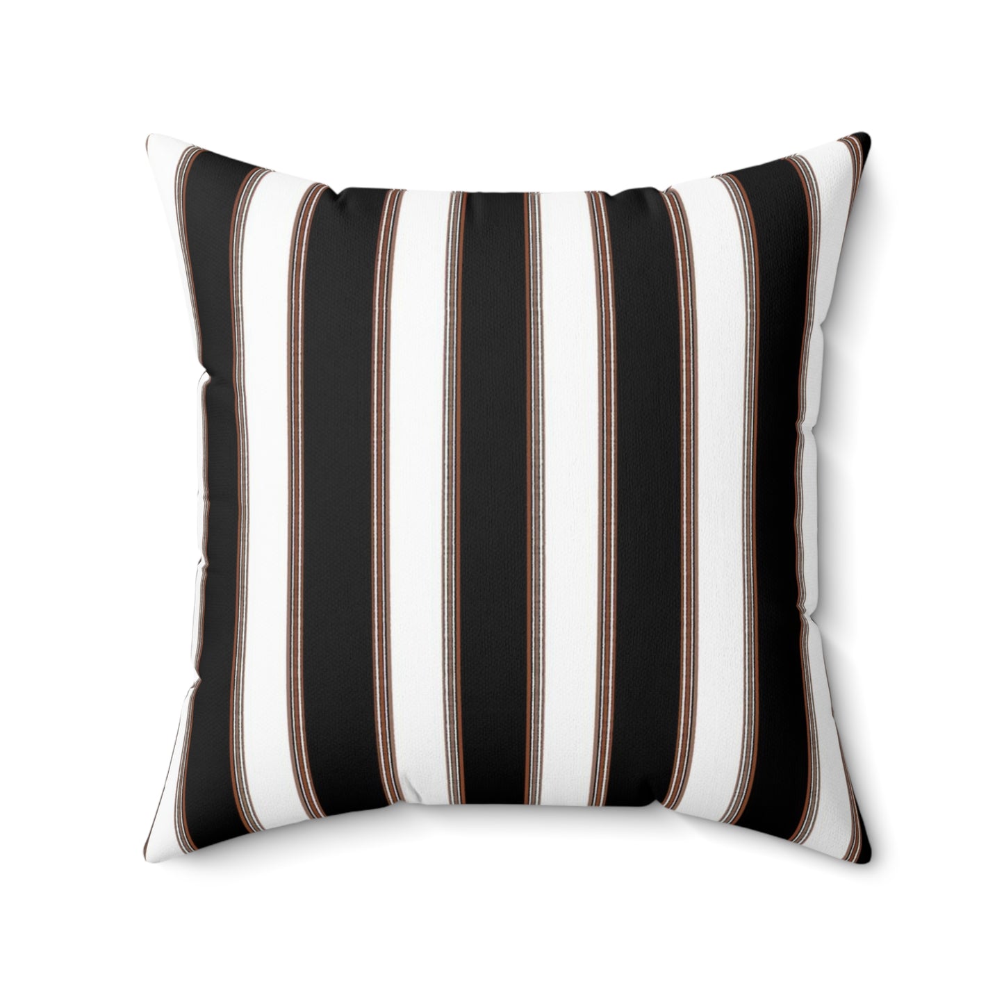 Black and White Stripe Pillow
