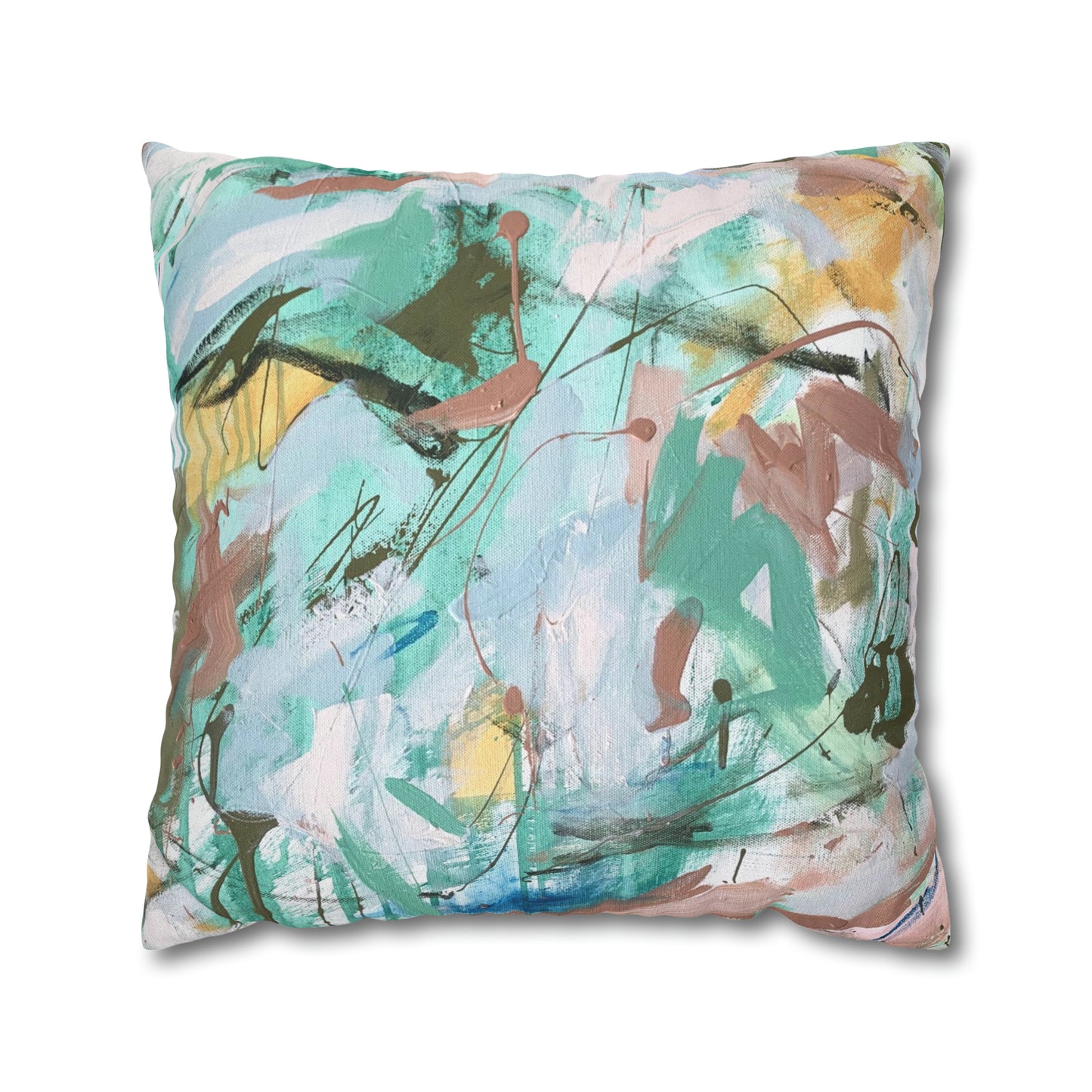 Tropical Hideaway Abstract Pillow Case Only
