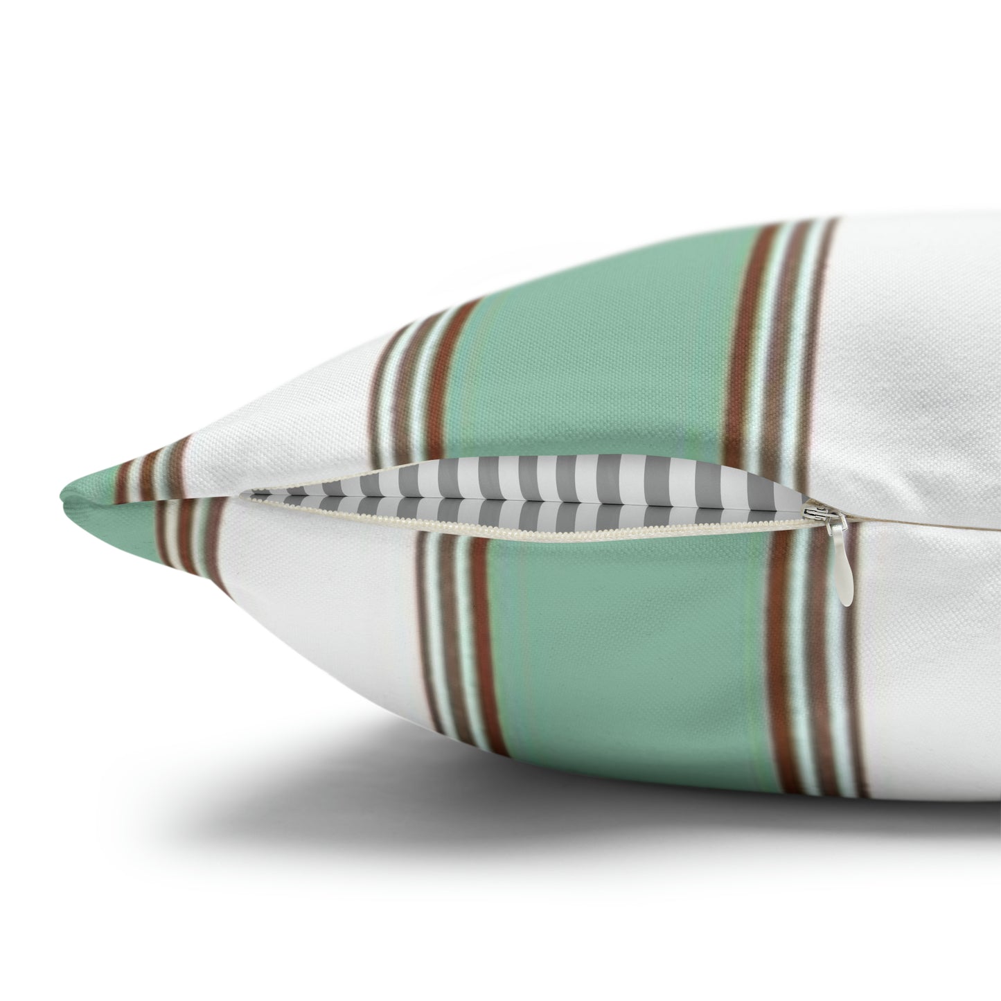 Sage and White Stripe, Pillow Case Only
