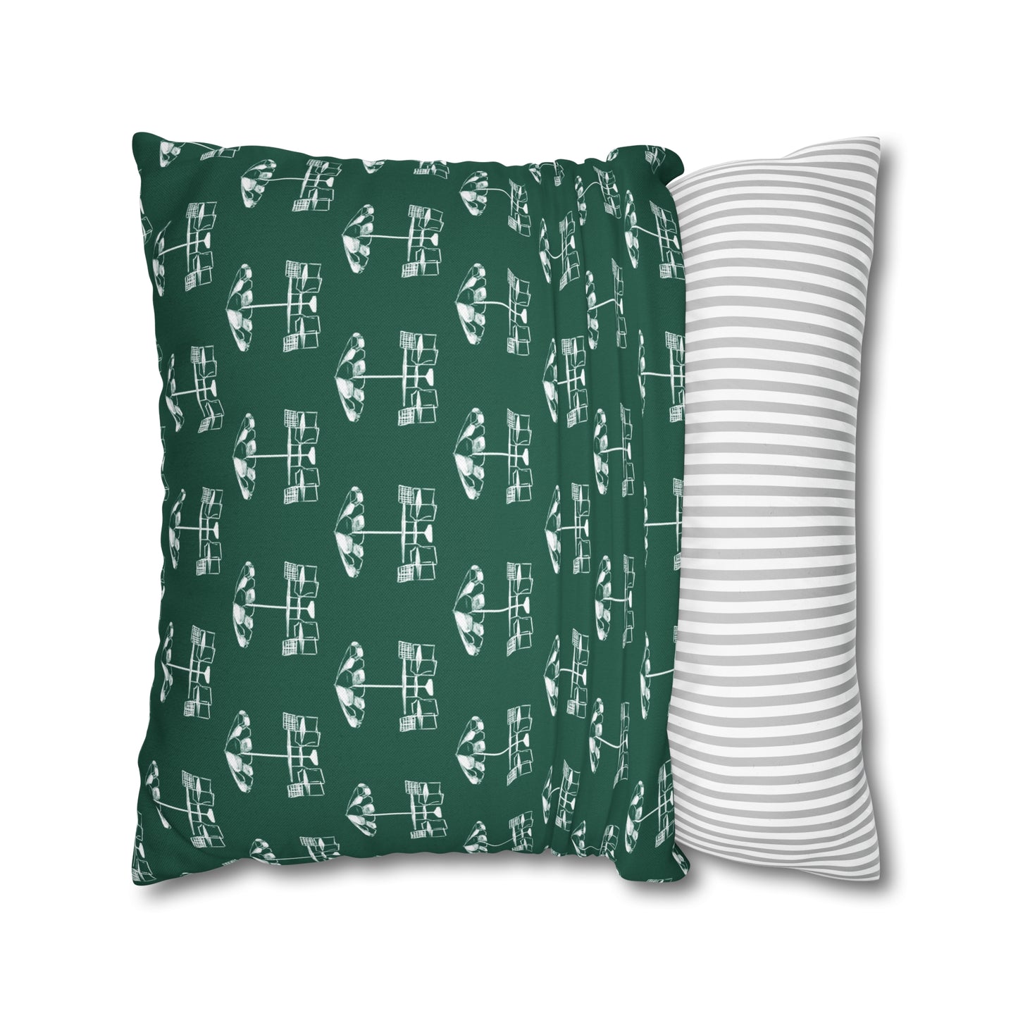 Augusta Green Umbrellas, Pillow Case Only