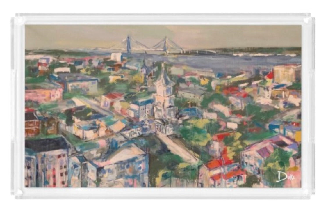 charleston, sc acrylic tray gift