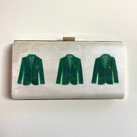 Green Jacket Clutch