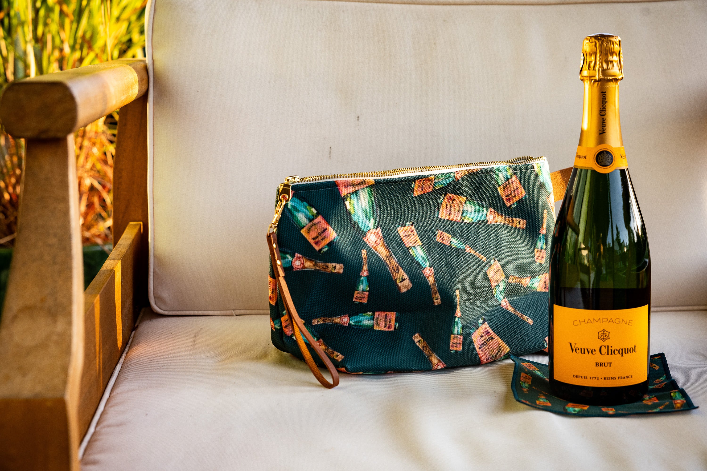 Champagne Tile Bag – Duke Fine Art, LLC