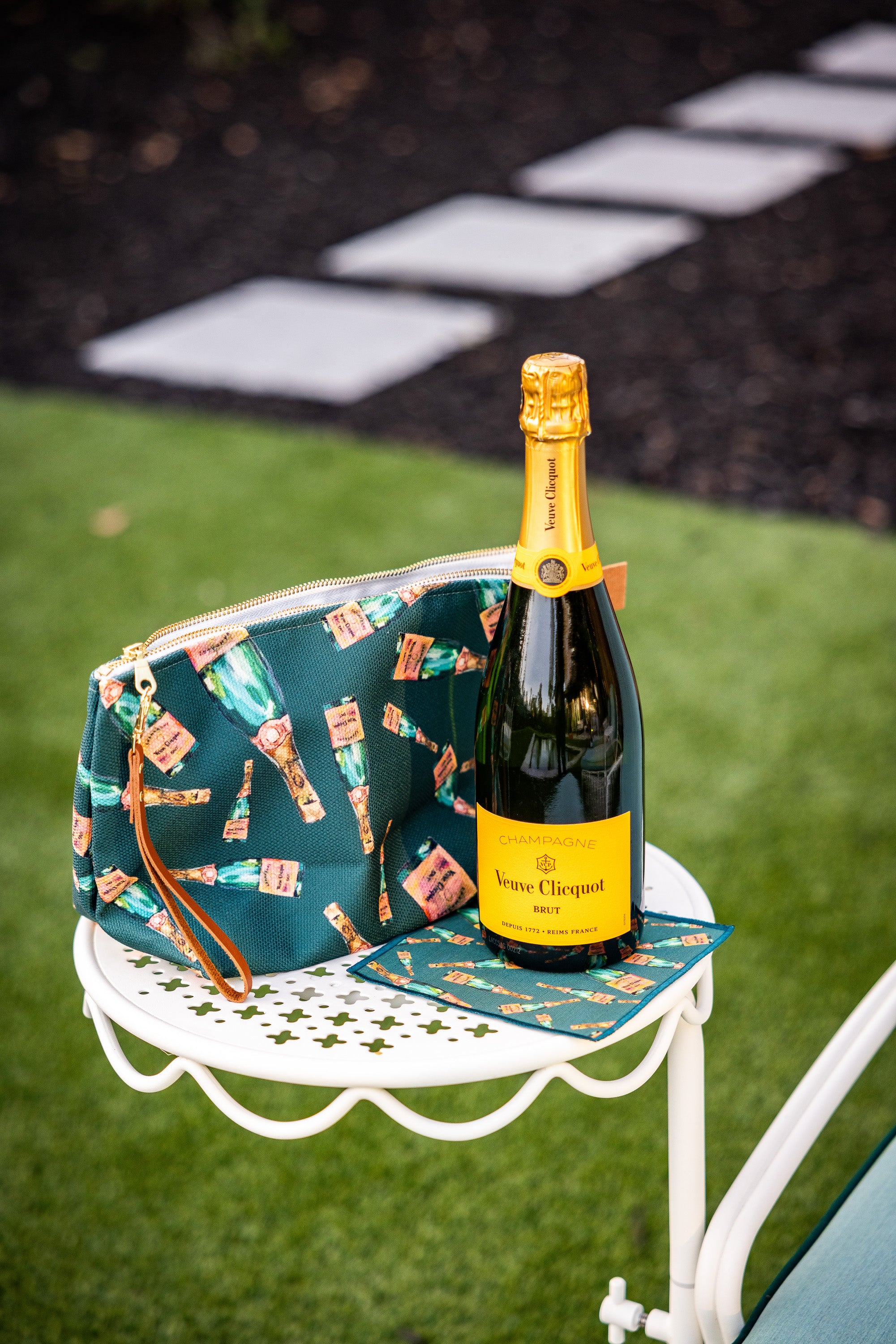 Champagne Tile Bag – Duke Fine Art, LLC