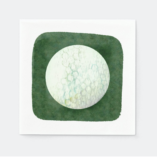 Golf Ball Paper Cocktail Napkins