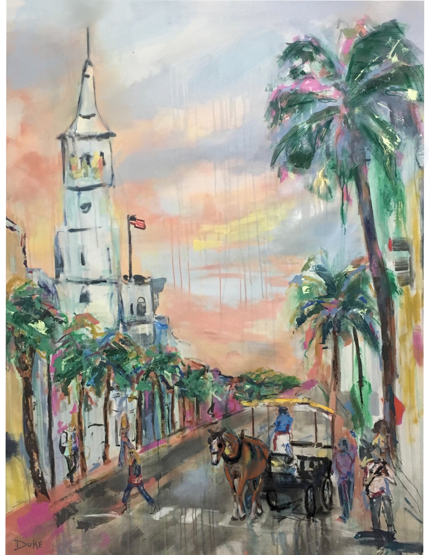 ‘Charleston Living’ Print