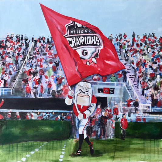 UGA National Championship Print