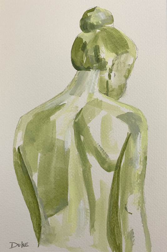 Green Figure Study 2